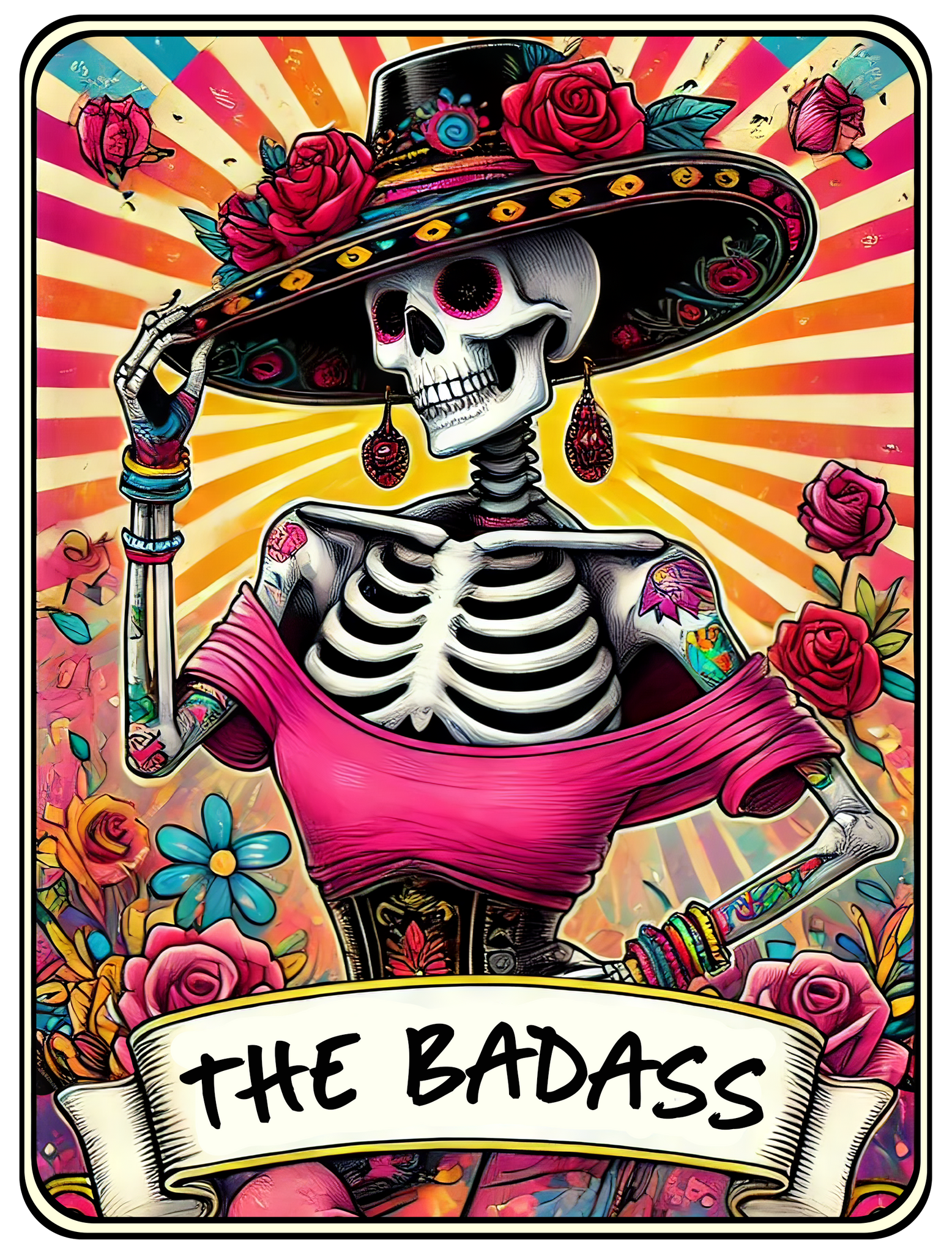 Skull Card